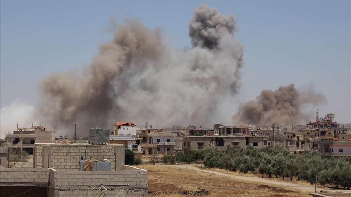 美国领导的联军空袭叙利亚一清真寺  17位平民丧生