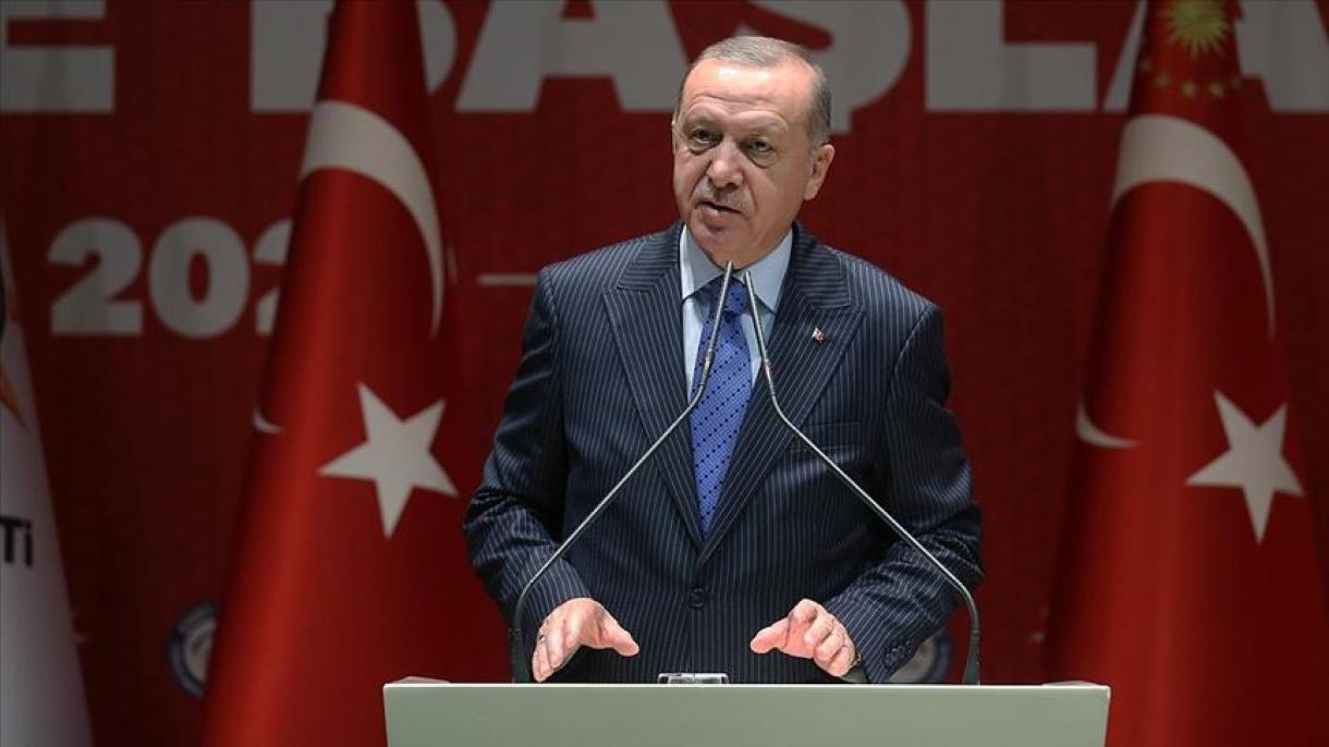 ایردوغان: سوریه توپراقلریده تینچ نینگ تامین ایتیلیشینی خواهله یمیز