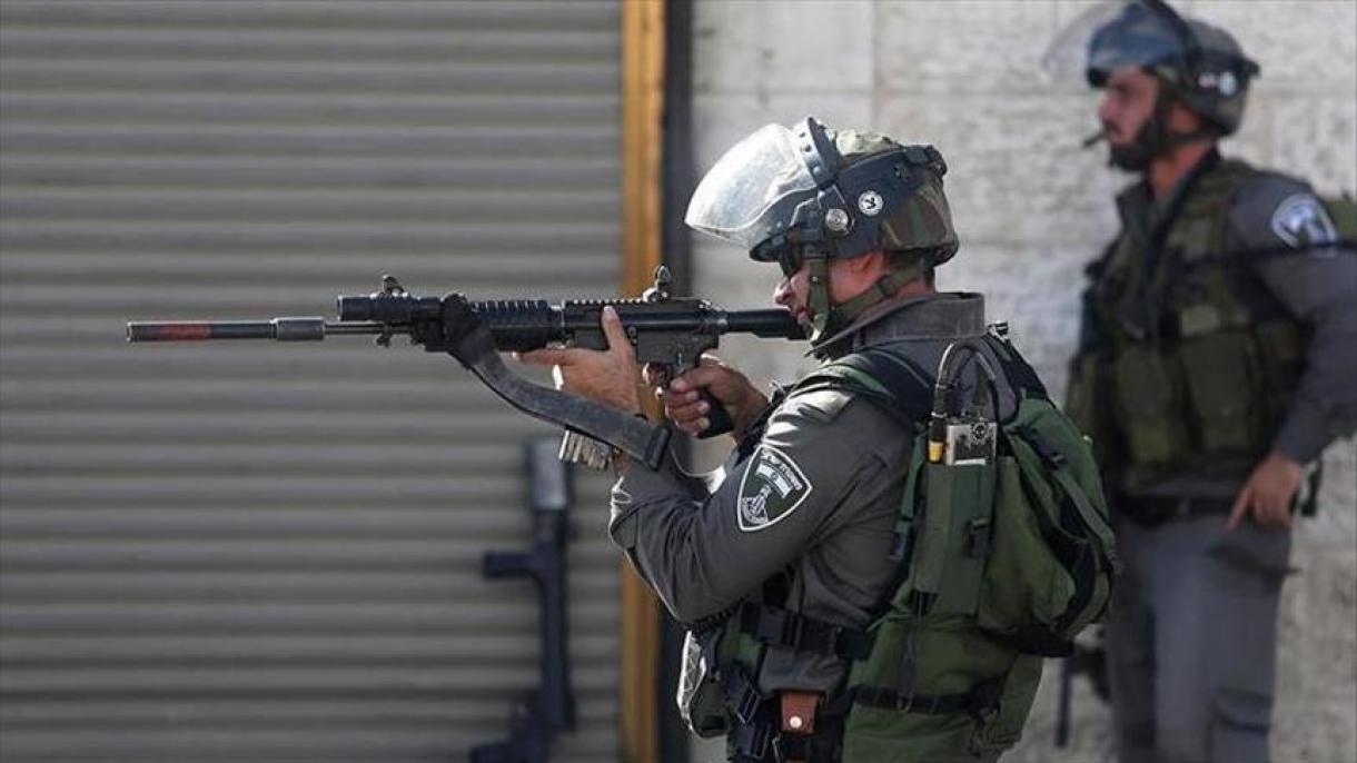 یک کودک فلسطینی با گلوله جنگی نظامیان اسرائیلی مجروح شد