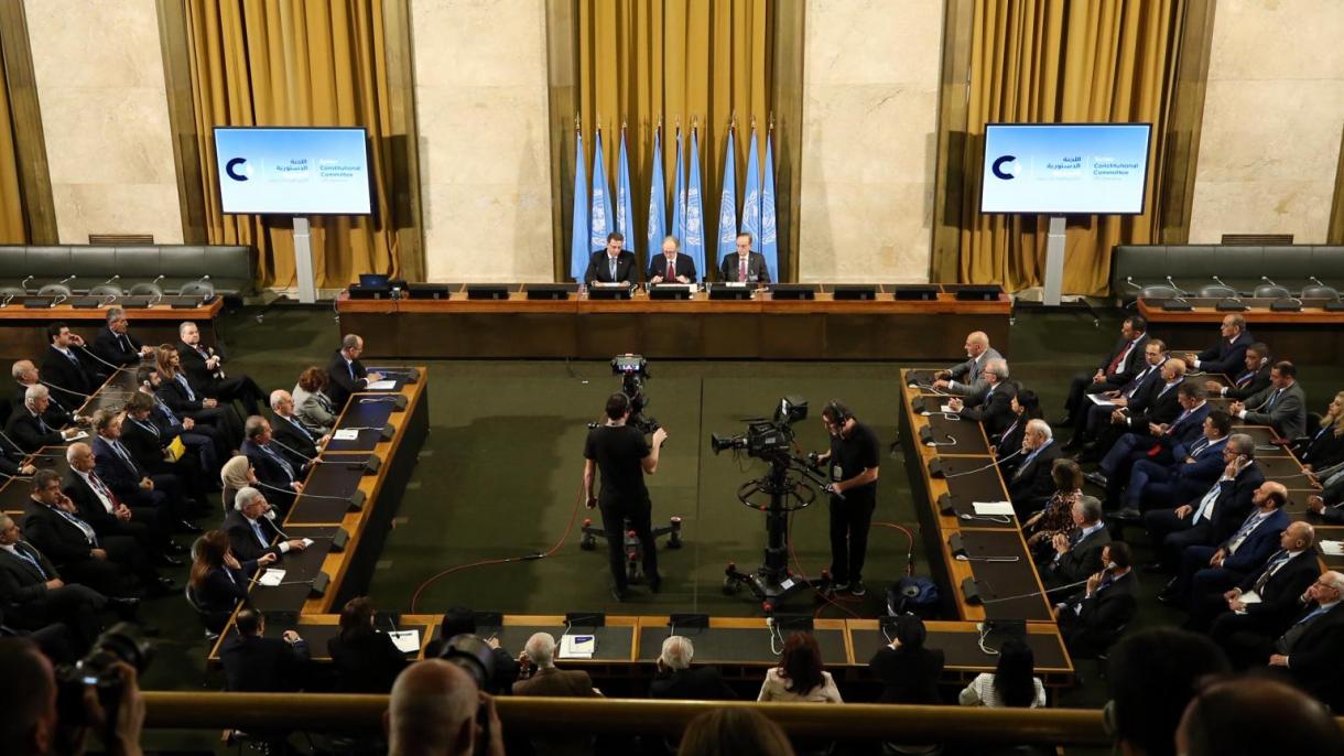 Siriýa Konstitutsiýa komitetiniň, ilkinji maslahaty Ženewada geçirilýär