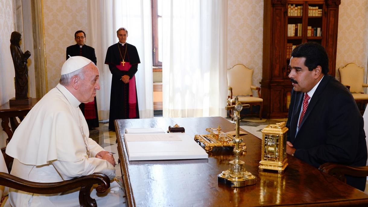 Maduro envía una carta al papa Francisco