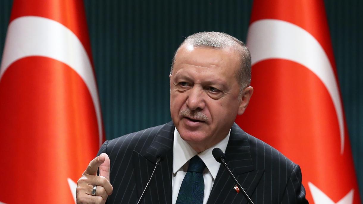 Ärdoğan: “Sezgä bez zur bulırbız, bezne aşıy almassız"