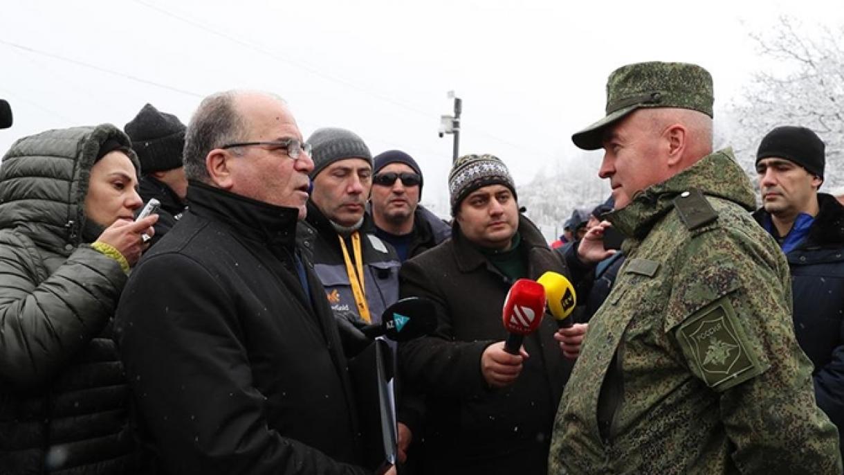 Әзербайжан армян халқы тұратын аймаққа мамандарын жіберді
