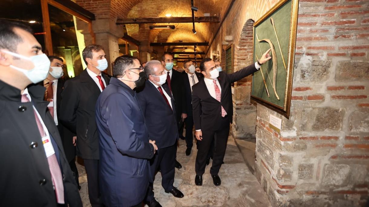 Meclis Başkanı Mustafa Şentop Üsküp'te Türk Okçuluğu Sergisini Açtı4.jpg