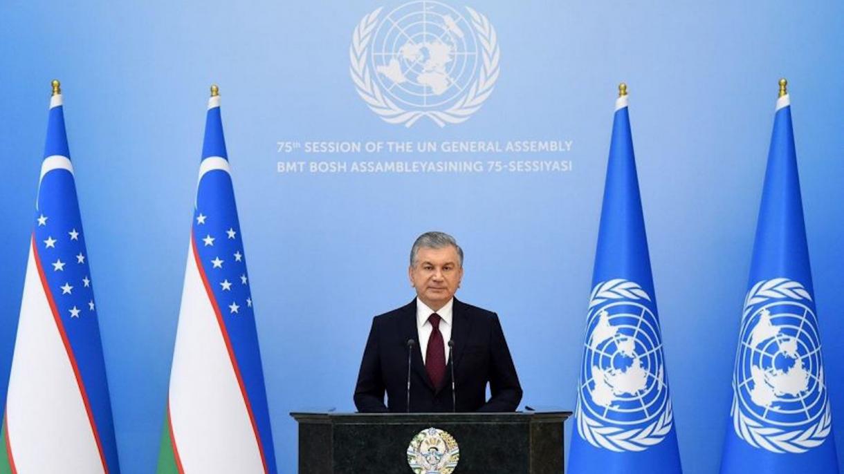 Shavkat Mirziyoyev, BMT Bosh Assambleyasi sessiyasida ishtirokchilarga o‘zbek tilida xitob etdi