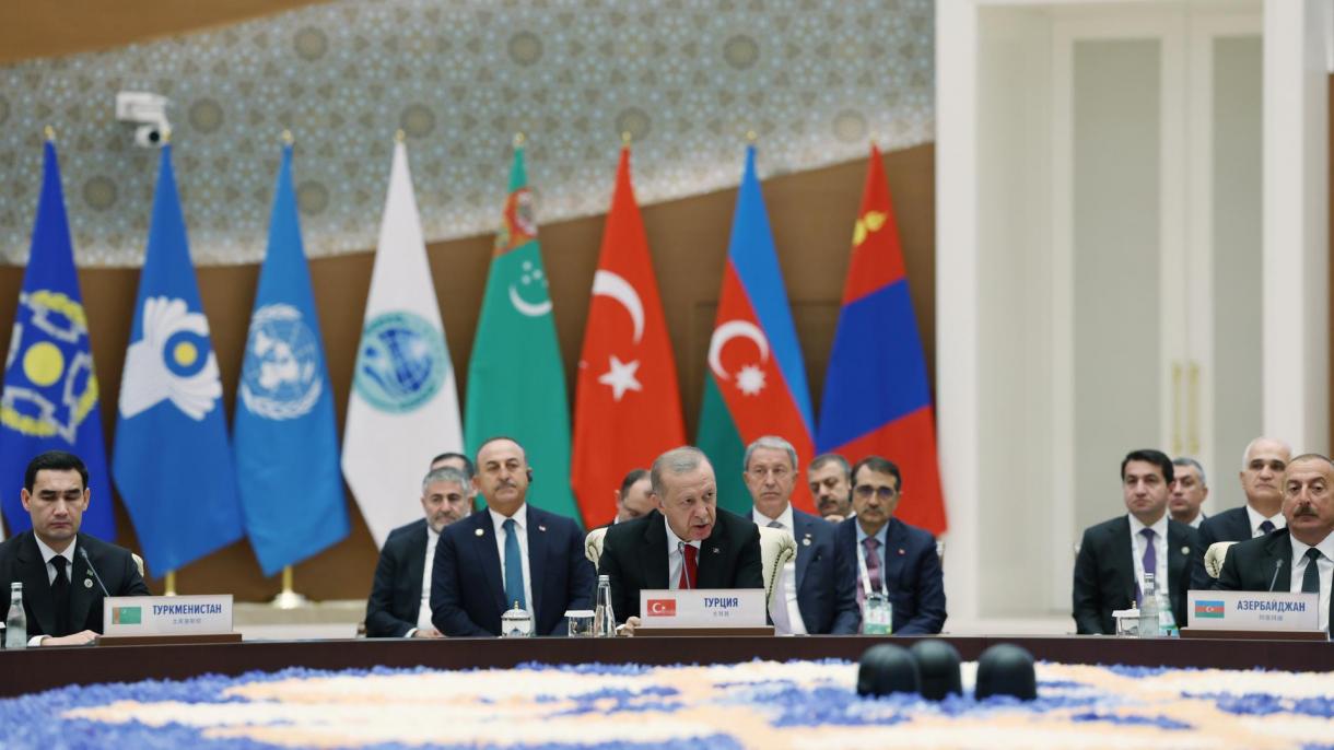 سخنرانی اردوغان در نشست سران همکاری شانگهای در سمرقند