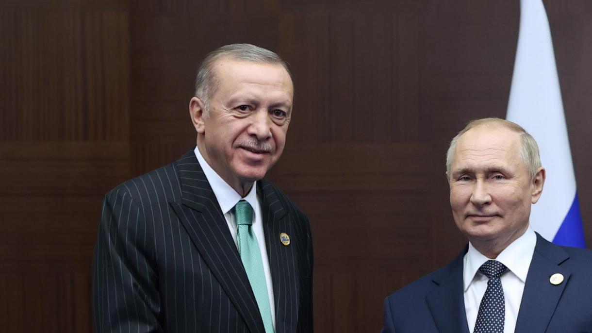 普京高度赞扬土耳其总统埃尔多安
