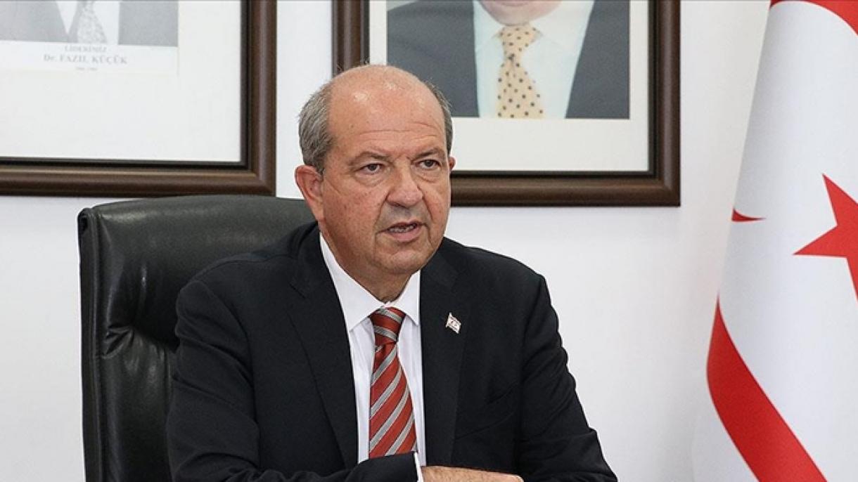 Ersin Tatar Kipriň Grek Bölegini Ýazgardy