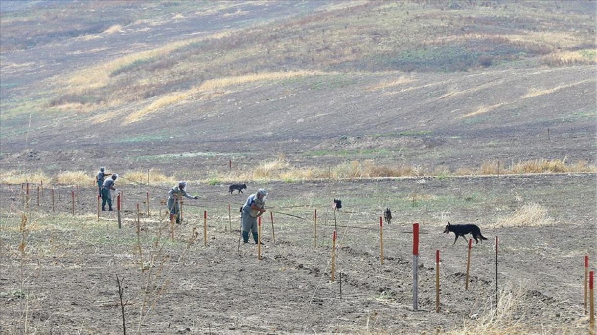 Հայաստանի օկուպացիայից ազատագրված Ադրբեջանի քաղաքներում ականազերծում է իրականացվում