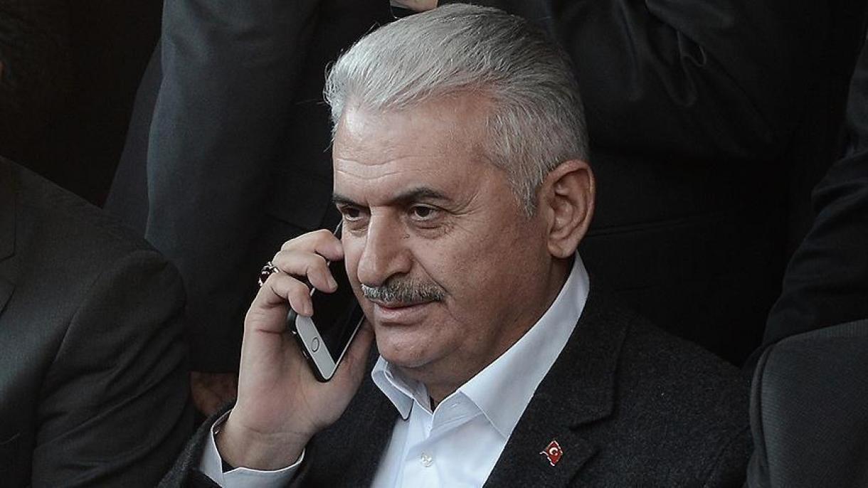 مکالمه تلفنی نخست وزیر ترکیه با نواز شریف