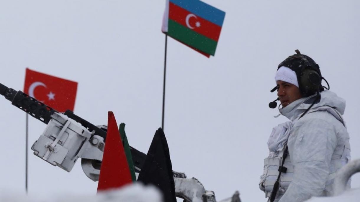 Türkiyenin Qars şəhərində keçirilən “Qış təlimi - 2023” başa çatıb