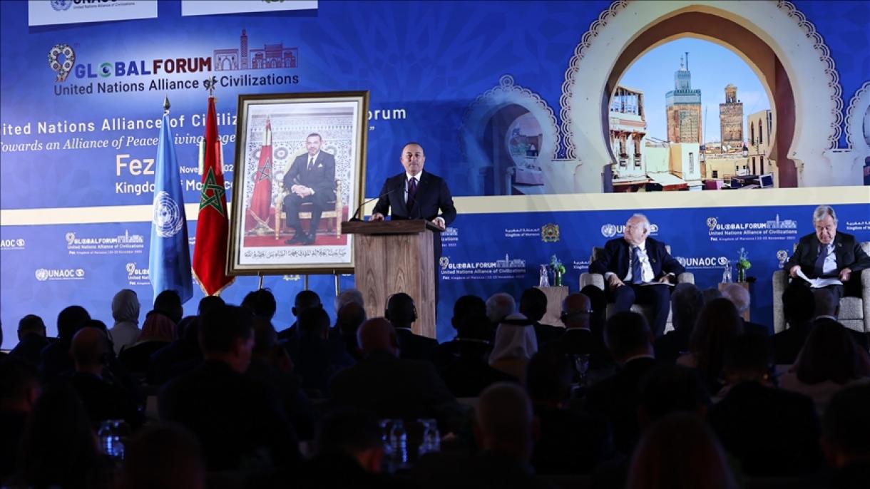 Çavuşoğlu a participat la deschiderea Forumului Global al Alianței Civilizațiilor