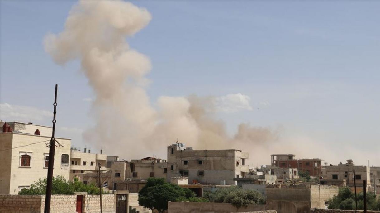 بمباران ادلب 10 کشته بر جای گذاشت