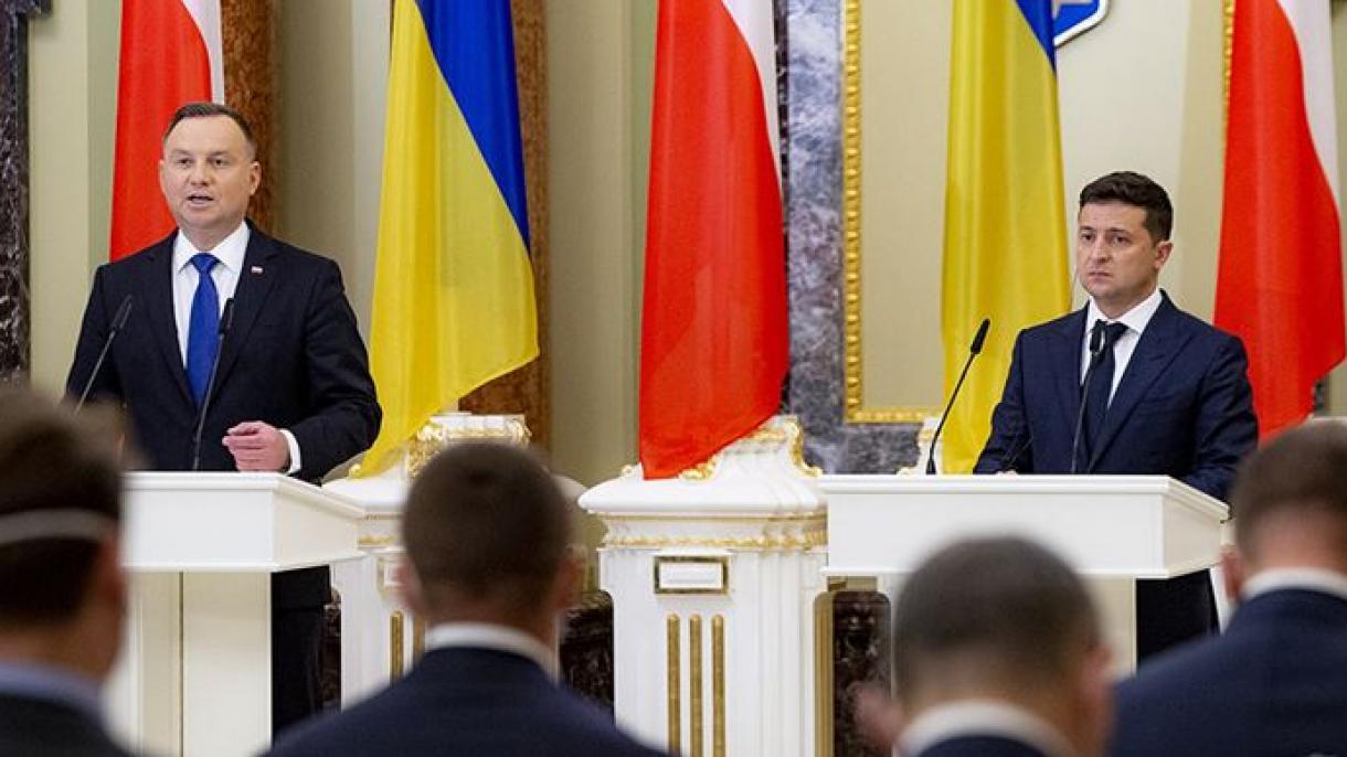 波兰和乌克兰两国总统呼吁俄罗斯结束非法吞并克里米亚