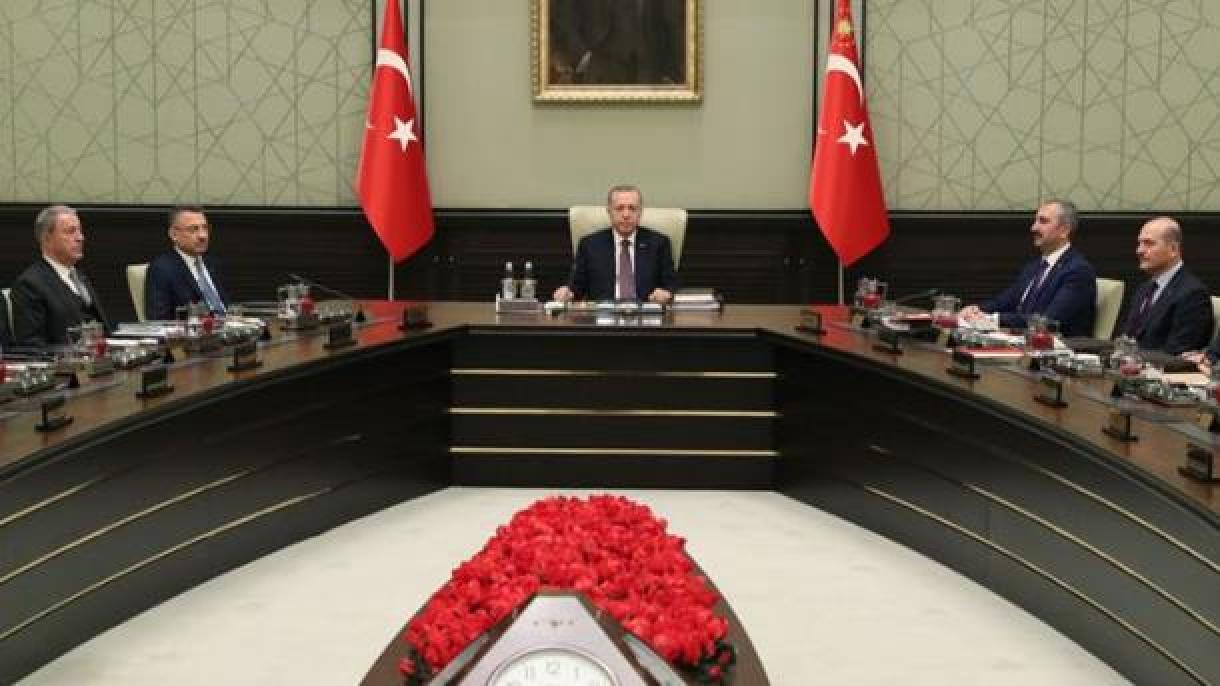 Primeira edição do Conselho de Segurança Nacional realizada em Ancara