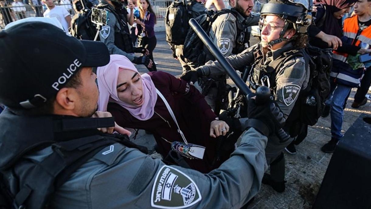 قۇددۇستا مۇھەممەد ئەلەيھىسسالامغا ھاقارەت قىلغان يەھۇدىيلارغا قارشى نامايىش ئۆتكۈزۈلدى