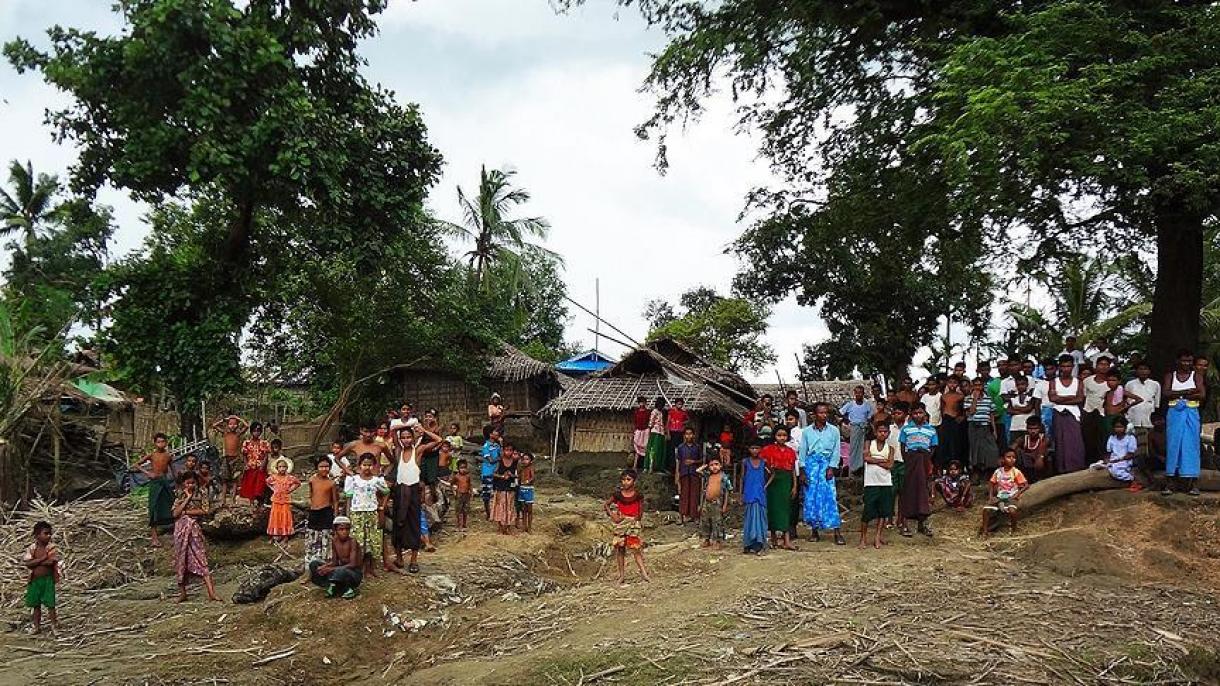 Moschee incendiată în Myanmar