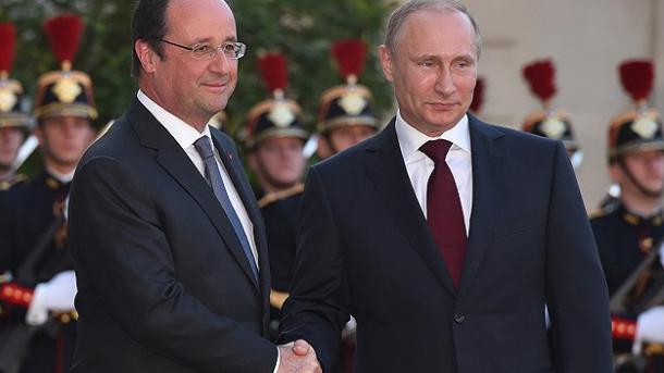 Hollande-Putin oçraşu