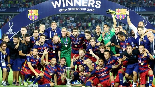 Superkupa e Evropës - Barcelona triumfon, 5-4 në shtesa