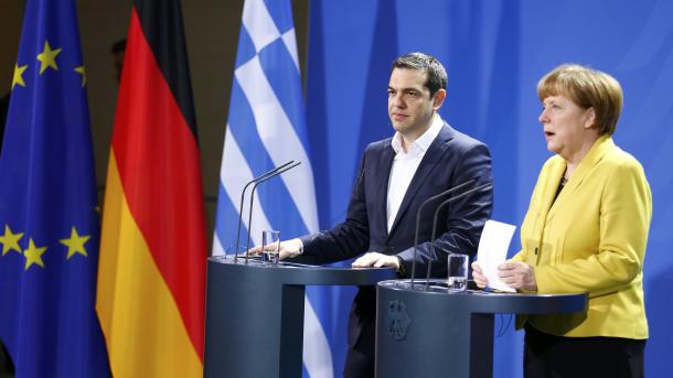德希两国总理在柏林会晤