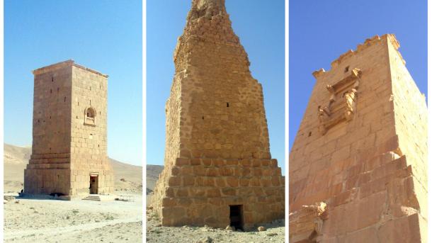 داعش مقابر باستانی شهر تدمر را ویران کرد