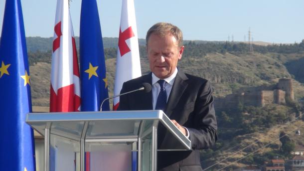 欧盟理事会主席访问格鲁吉亚