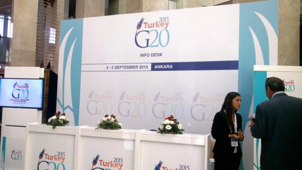 Ankarada G 20 konfransı
