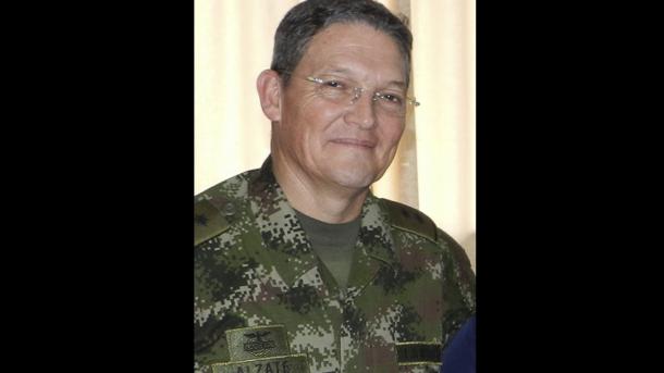کولمبیا میں جنرل روبن آلزاتے کو رہا کردیا گیا 