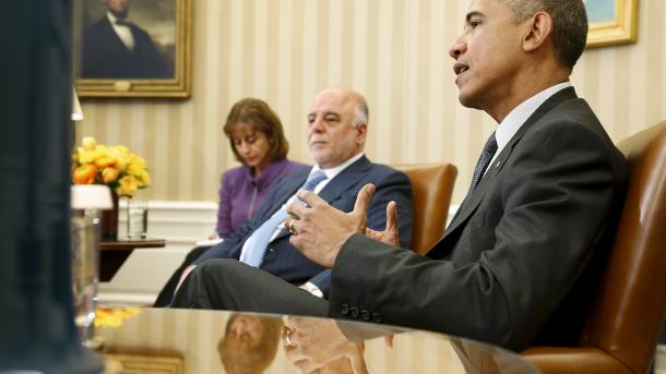 伊拉克总理阿巴迪在美国会晤