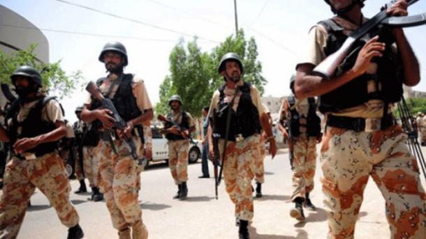رینجرز کی کراچی میں  امن کے قیام کی کوششیں 
