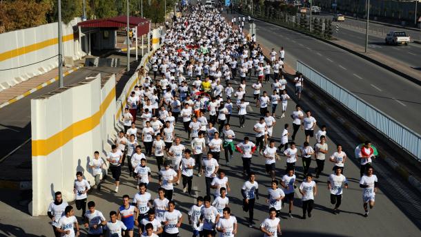 Irak-Erbili mirëpret maratonën e 4-të "Të vrapojmë për paqe"