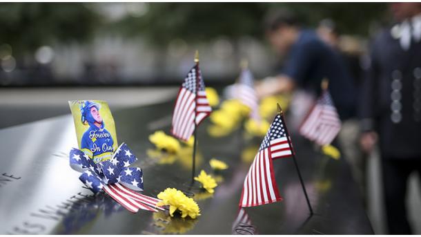 美国纪念"9·11"恐怖袭击事件中的遇难者