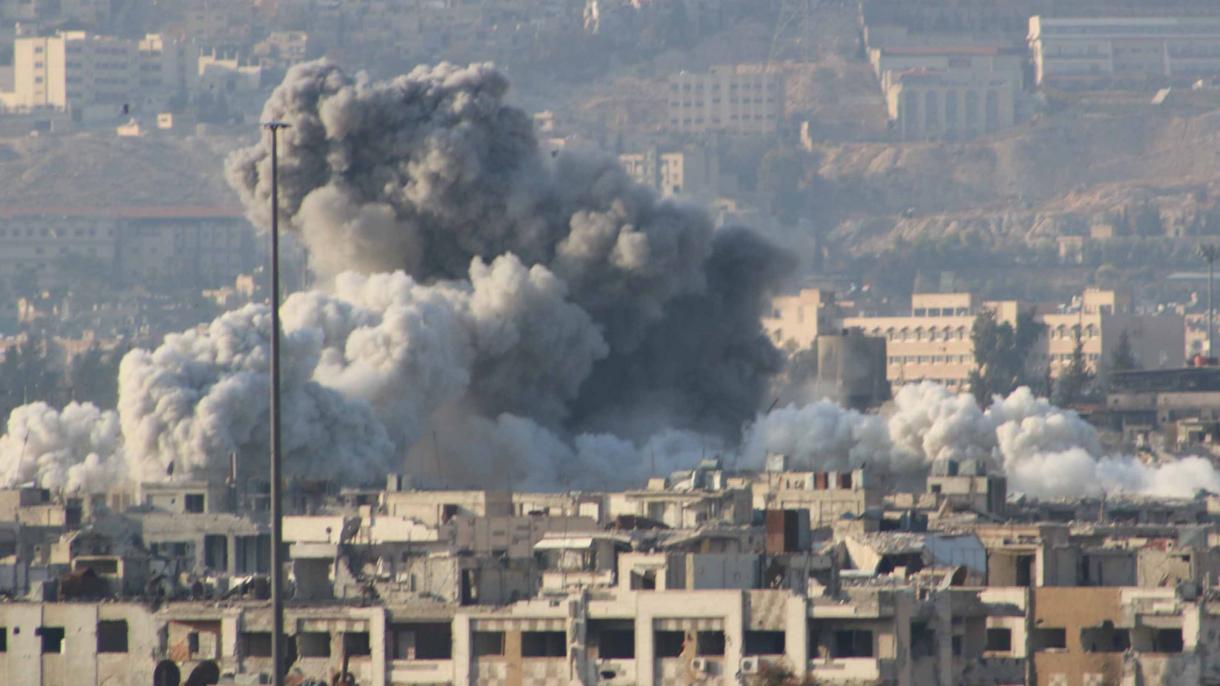 شام: فضائی حملے میں 20 شہری ہلاک، بیسیوں زخمی