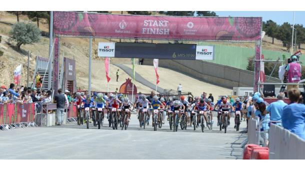 Qadınlar arasında dağ velosipedi idmanı üzrə yarışlar keçirilib