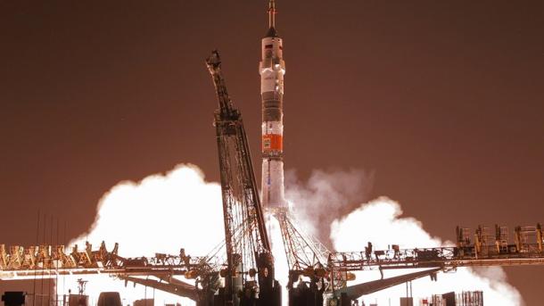 Soyuz火箭弹被发射升空