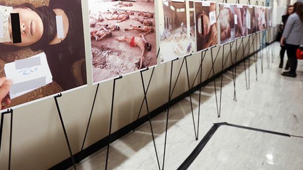 联合国举办展览展示叙利亚政权丑恶罪行