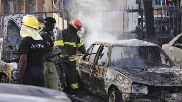 尼日利亚一汽车站发生爆炸5死15伤