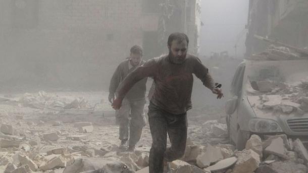 叙战机轰炸大马士革