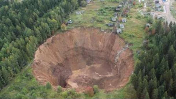 ظهور حفره غول پیکر بلعنده در روسیه