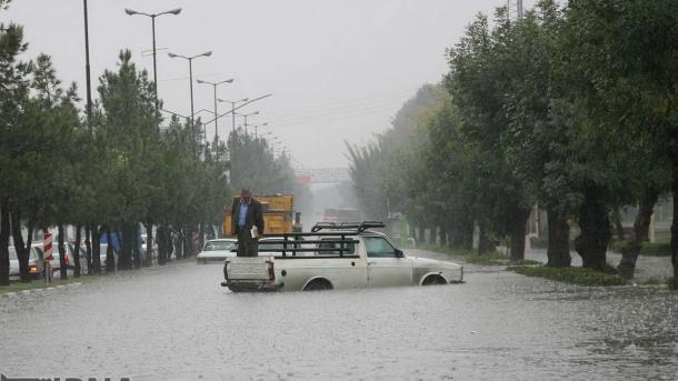 رکورد بارش باران ارومیه در نیم قرن اخیر شکسته شد
