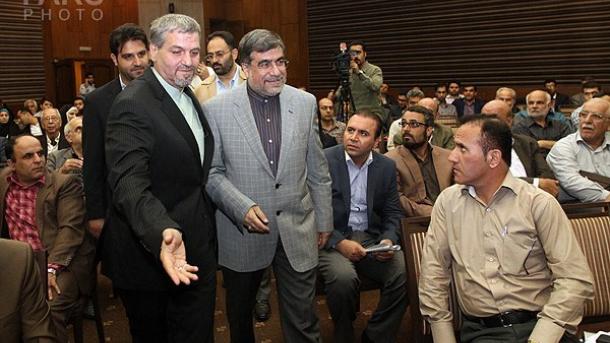 دفاع وزیر ارشاد ایران از دولت روحانی در همایش "دل‌آرامیم"