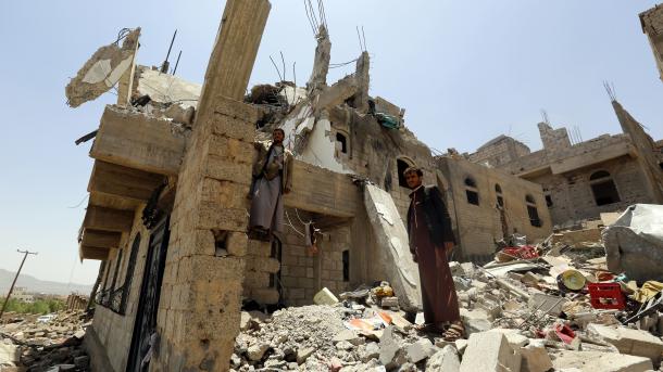 حمله هوایی ائتلاف ضد حوثی به دو شهر یمن