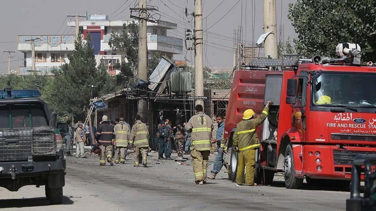 حمله انتحاری در افغانستان : 43 کشته