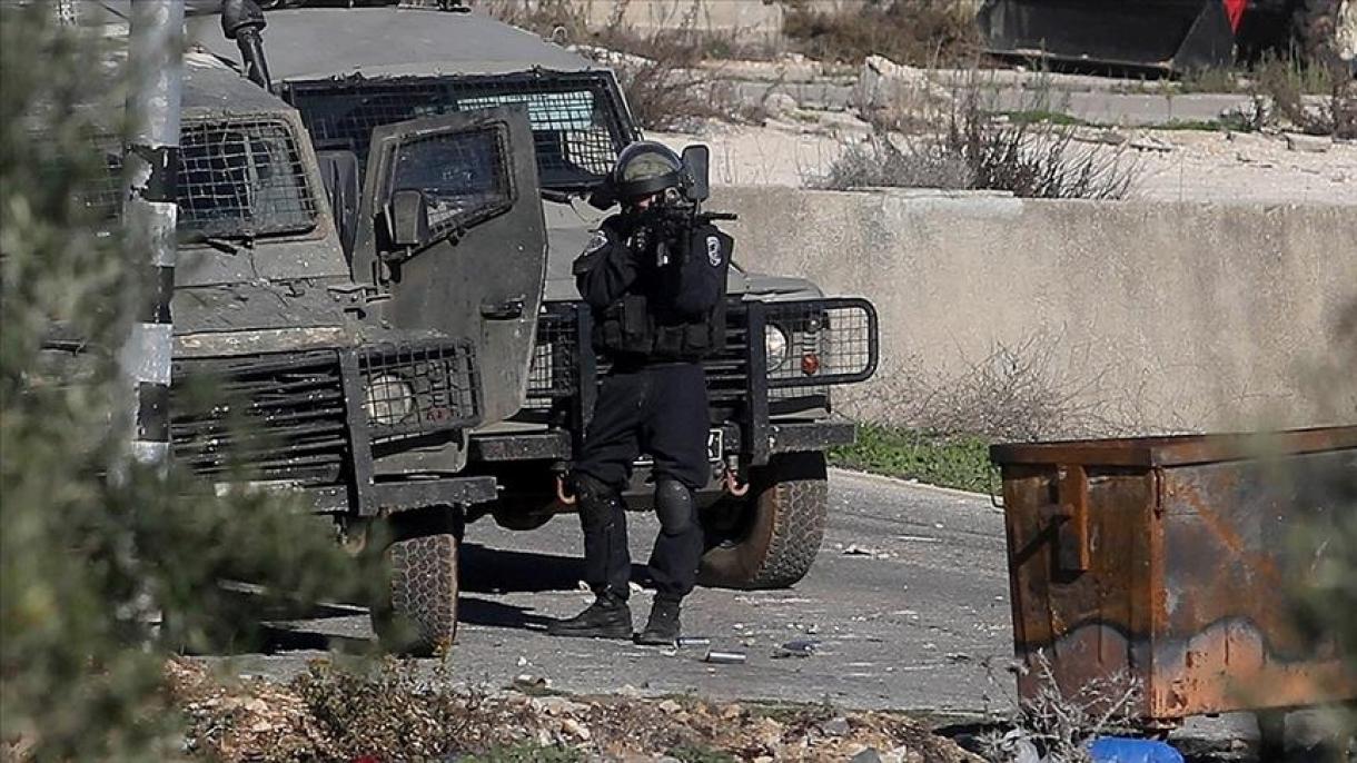 以色列军队突袭约旦河西岸纳布卢斯
