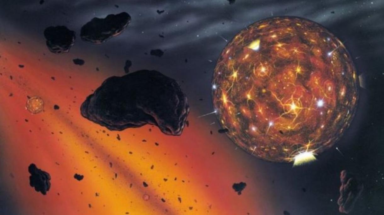 Alimlər tərkibində almaz olan meteoriti yoxa çıxmış planetin qalığı hesab edirlər