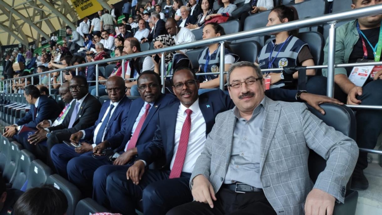 "Bu təntənəli mərasim vətənpərvərliyin və zəkanın nümayişidir", T.Tağıyev