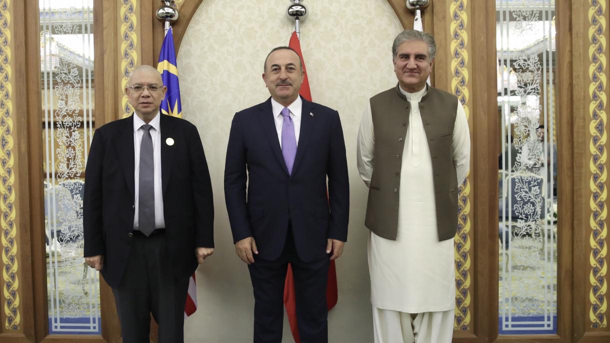 Заседанието на външните министри на Турция, Малайзия и Пакистан