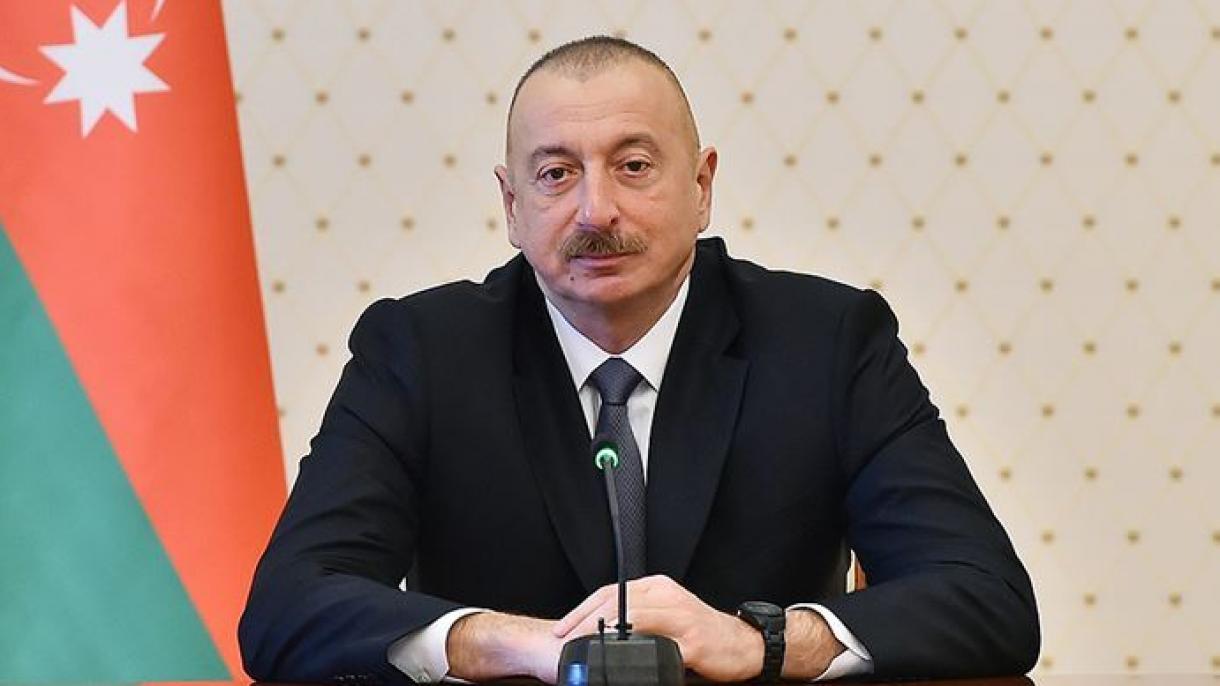 Азербайжандын президенти Илхам Алиев Баку - Тбилиси - Карс темир жолу тууралуу маалымат берди