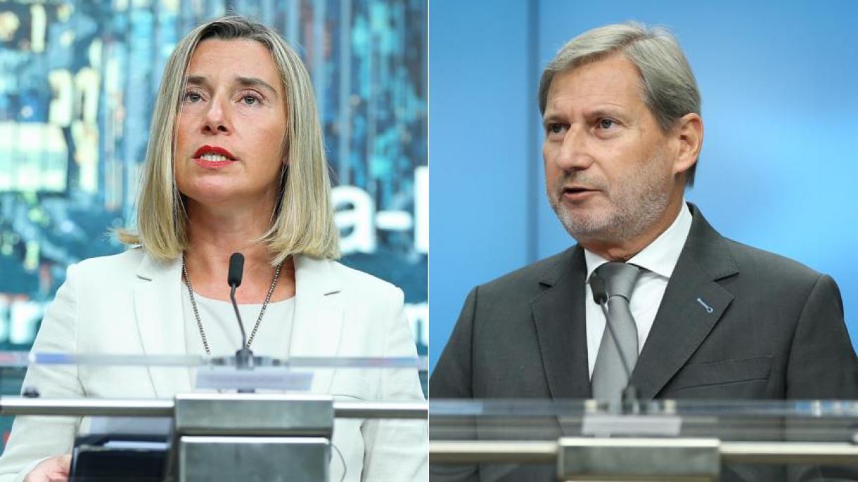Federica Mogherini e Johannes Hahn farão contatos em Ancara em 22 de novembro