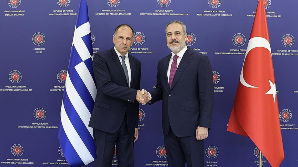 Fidan ha parlato a Ankara con ministro degli Esteri greco Yorgos Yerapetritis
